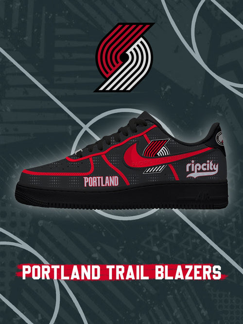 Portland Trail Basketball V.2 Custom Air-Style Sne