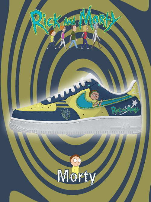 Morty Smith V.1 Custom Sneakers