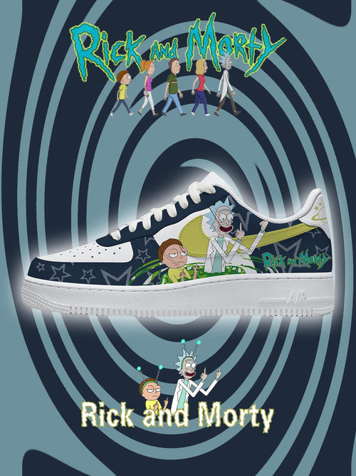 R and M V.2 Custom Sneakers
