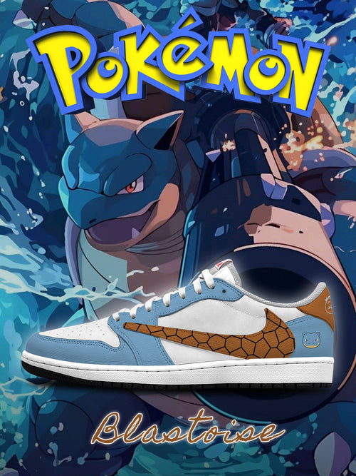 Blastoise V.1 Custom TS Low Sneakers