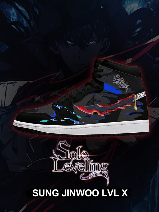 Sung Jinwoo LVL X V.1 Custom High-Top Sneakers