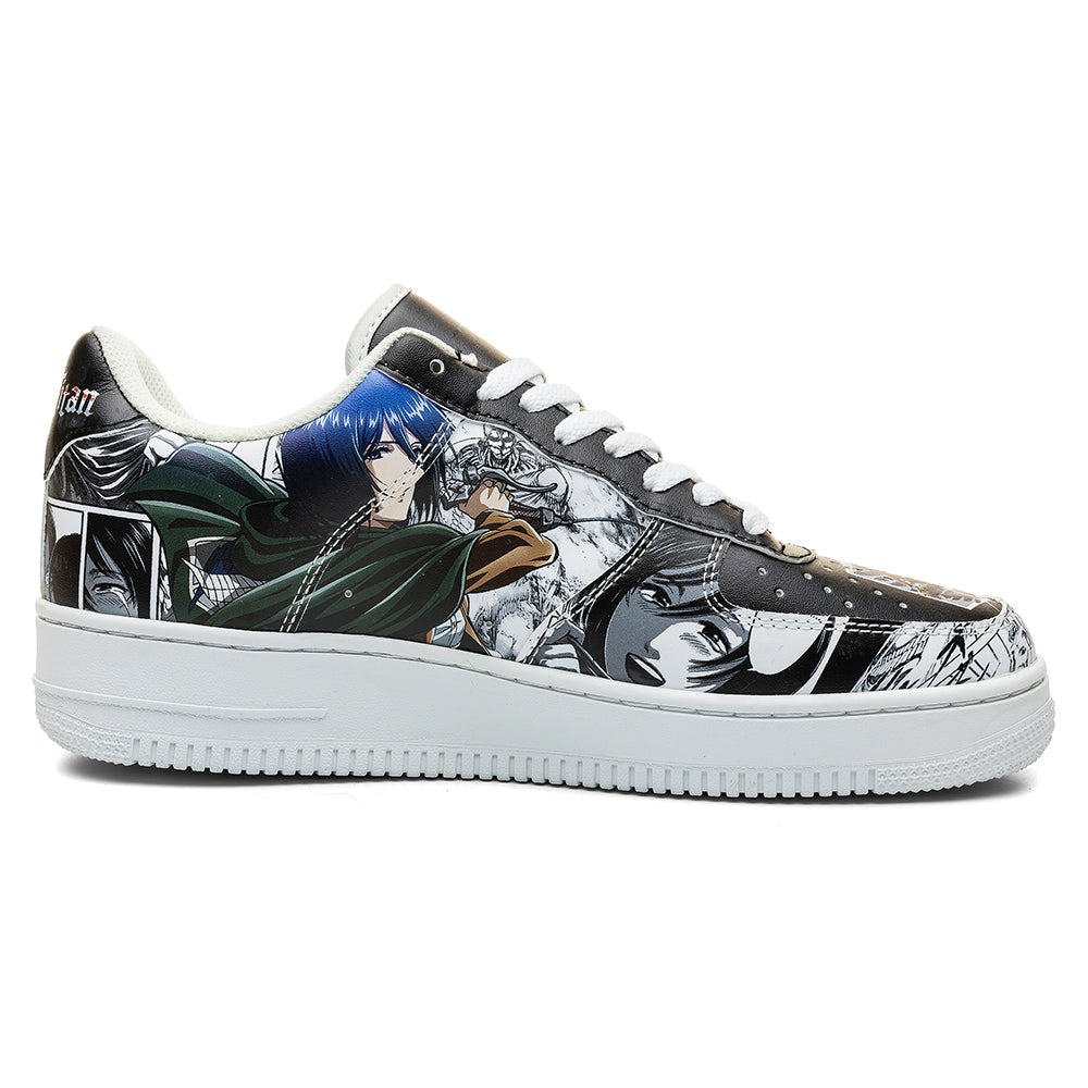 Mikasa Ackerman V.2 Custom Sneakers