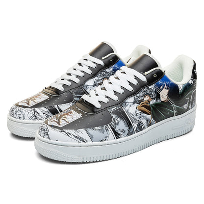 Mikasa Ackerman V.2 Custom Sneakers