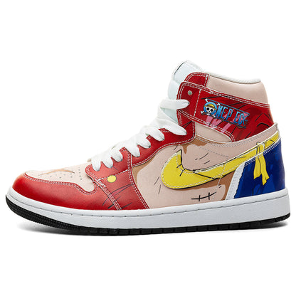 Monkey D. Luffy V.7 Custom High-Top Sneakers