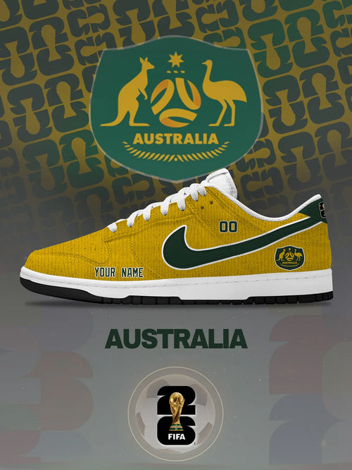 World Cup 2026 Australia V.1 Custom SB-Style Sneakers